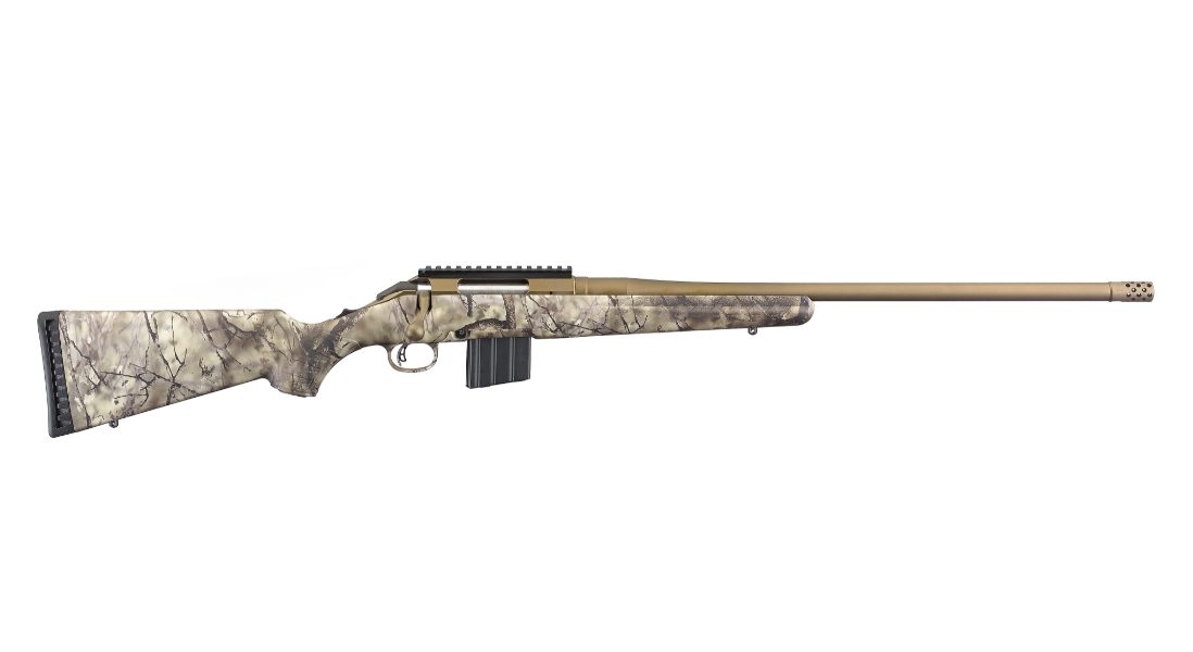 RUGER AMERICAN 350LEG GO WILD 22" TB 1 RU26986