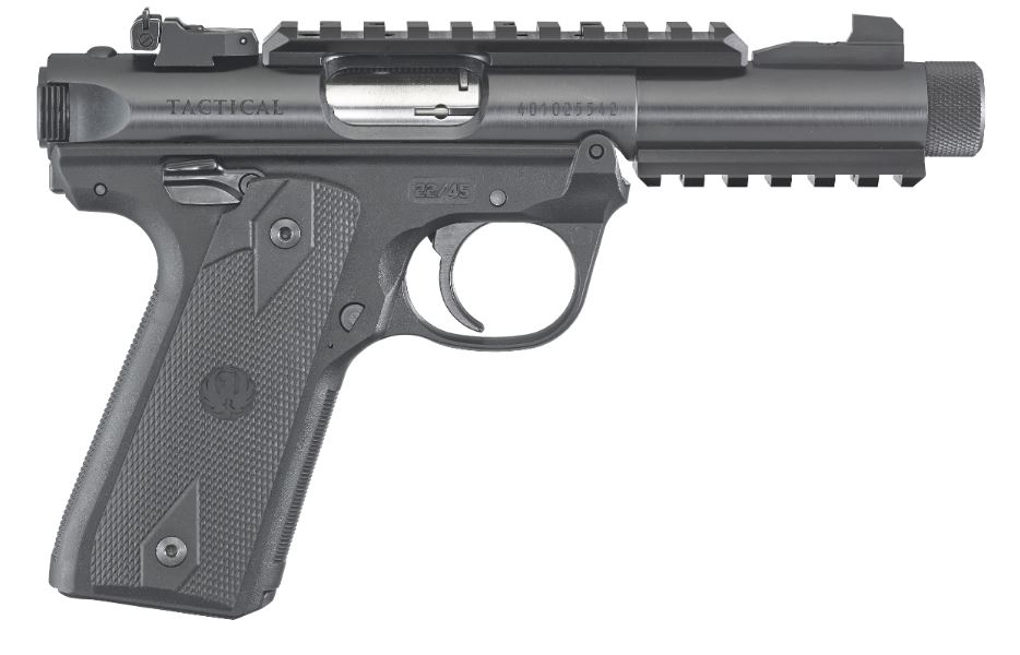 RUGER MKIV 22/45 TACTICAL 22LR 4.4" 1 RU40149
