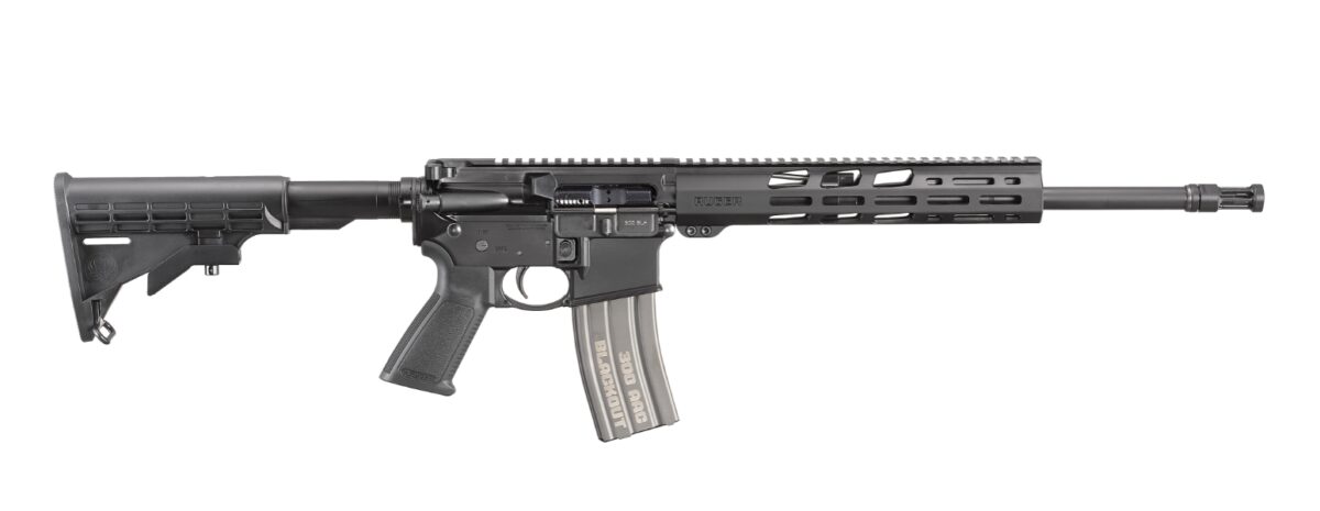 RUGER AR-556 300BLK BLK 16" 30RD 1 RU8530