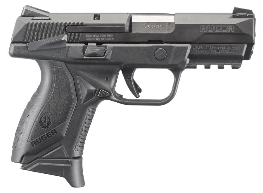 RUGER AMER CPCT 45ACP 3.8" 10+1 SFTY 1 RU8648