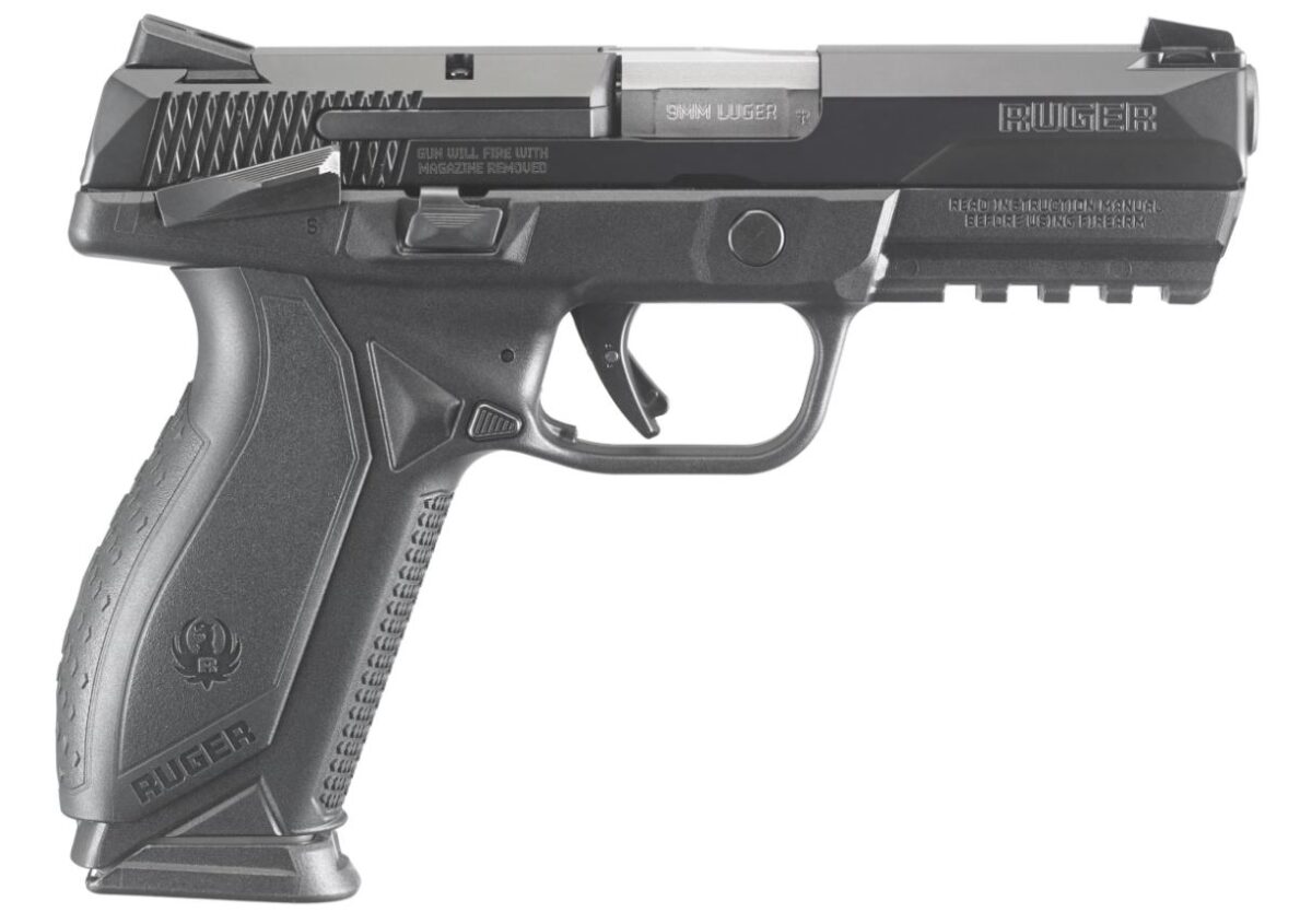 RUGER AMERICAN 9MM BLK 4" 10+1 SFTY 1 RugerAmericanPistol860886388618