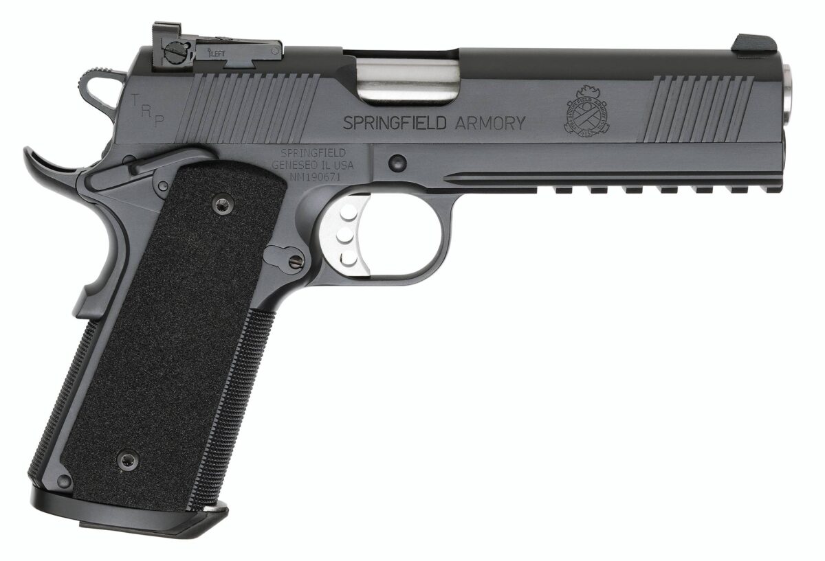 SPRINGFIELD ARMORY 1911 45 TRP OPER BLK ADJ NS 1 SFPC9105LCA18