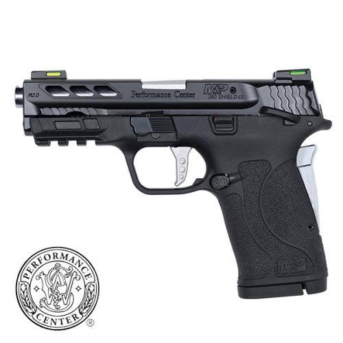 SMITH AND WESSON M&P380 PC 380ACP PORTED SILVER 1 SM12718