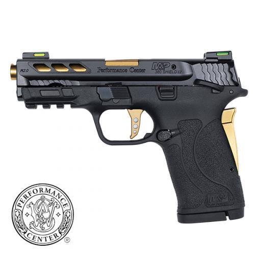 SMITH AND WESSON M&P380 PC 380ACP PORTED GOLD 1 SM12719