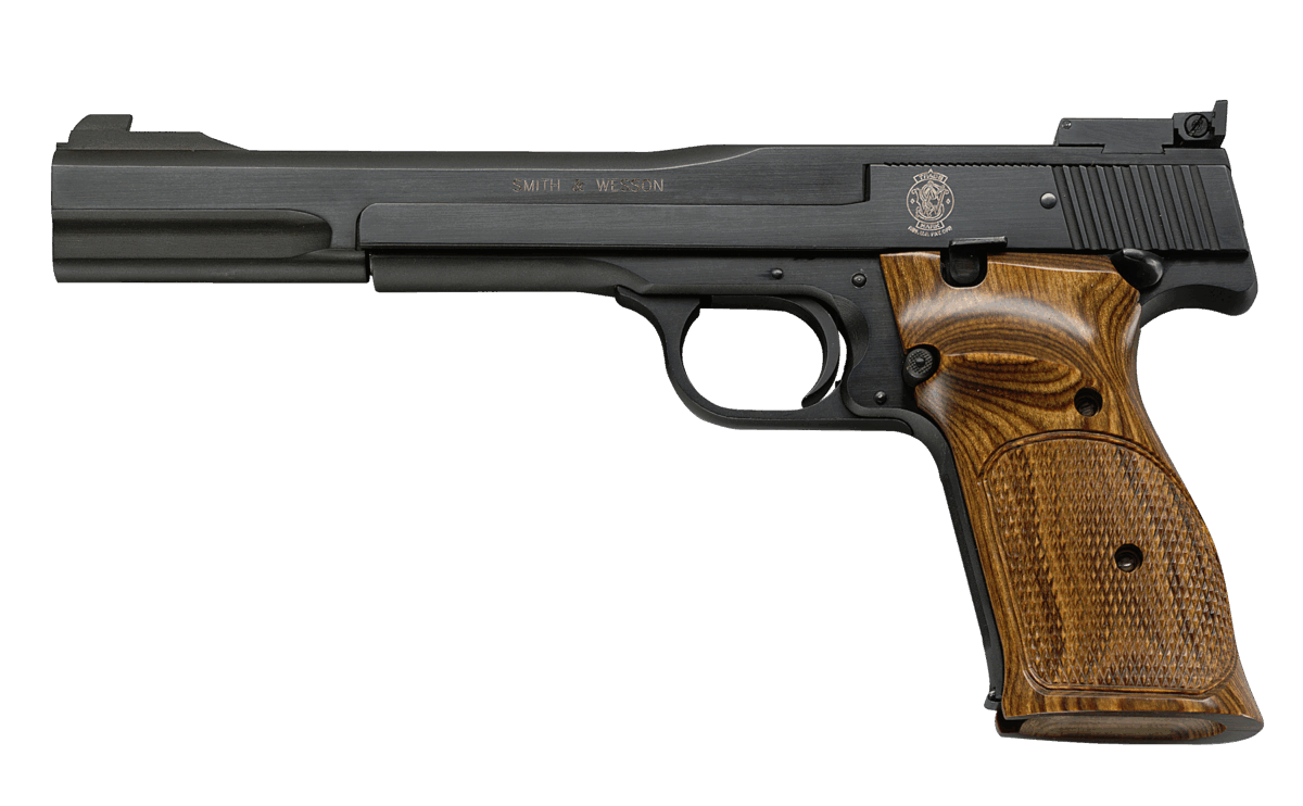 SMITH AND WESSON 41 22LR 10+1 BLUE/WOOD 7" AS 1 SW130512