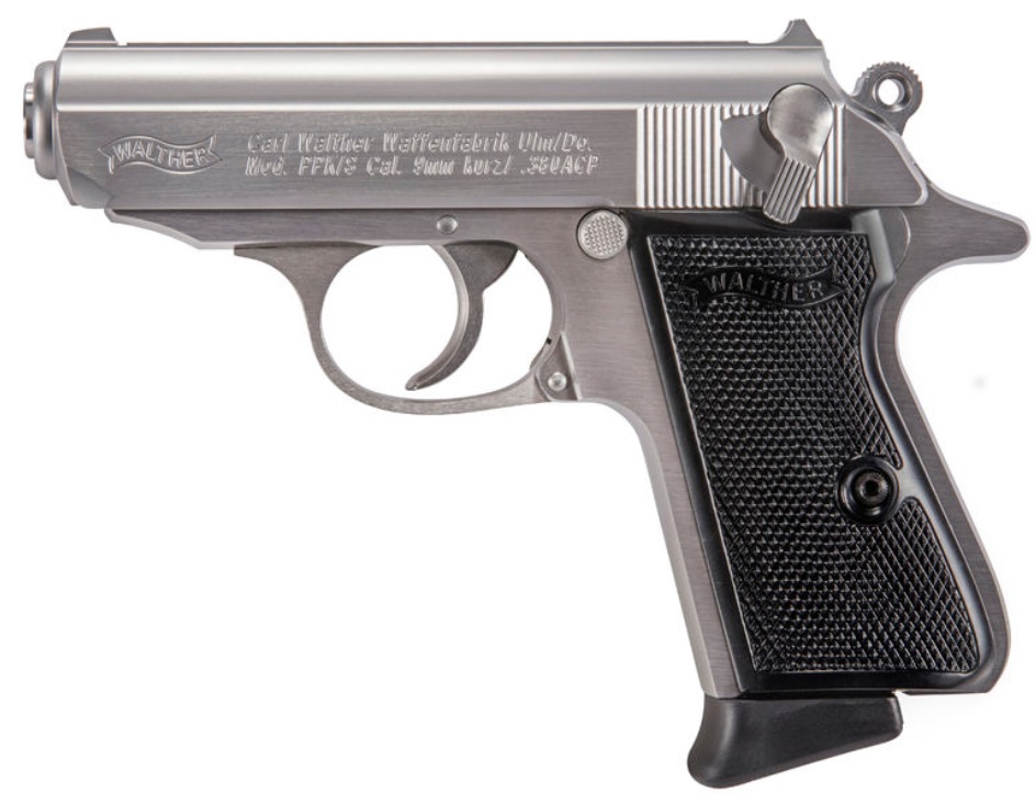 WALTHER ARMS PPK/S 380ACP SS 3.3" 7+1 1 SWVAH38001