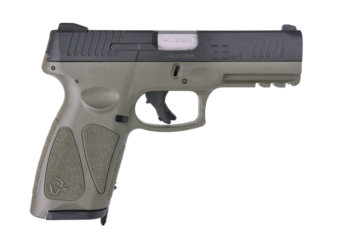 TAURUS G3 9MM BLK/ODG 4" 17+1 1 TA1 G39410