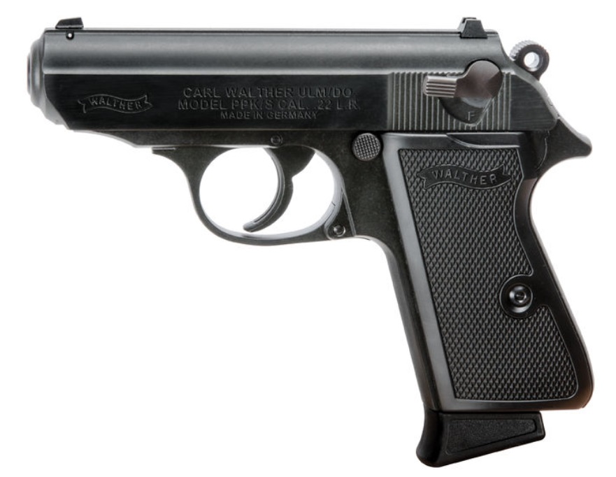 WALTHER ARMS PPK/S 22LR 10+1 3.35" BLACK 1 WA5030300