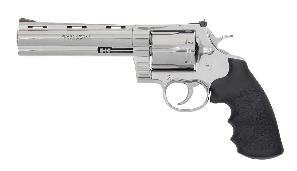 COLT ANACONDA 44MAG SS 6" 6RD AS 1 anacondasp6trsflatlayleftweb14c1