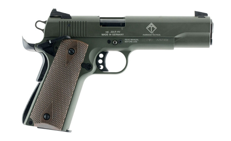 AMERICAN TACTICAL INC GSG M1911 22LR OD/WD 5" 10+1 1 atgerg22101911g9cbf