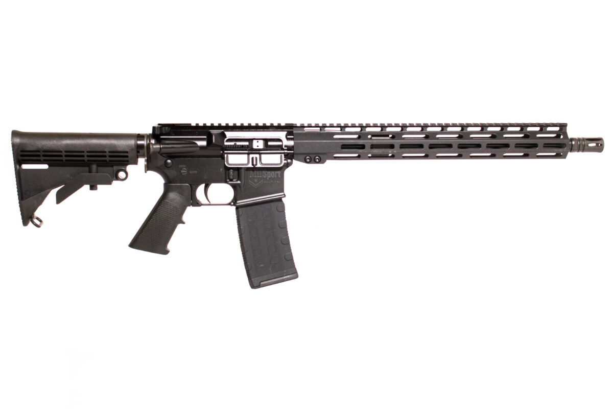 AMERICAN TACTICAL INC ATI MILSPORT 5.56MM BK 30+1 1 atig15ms556ml1520db0