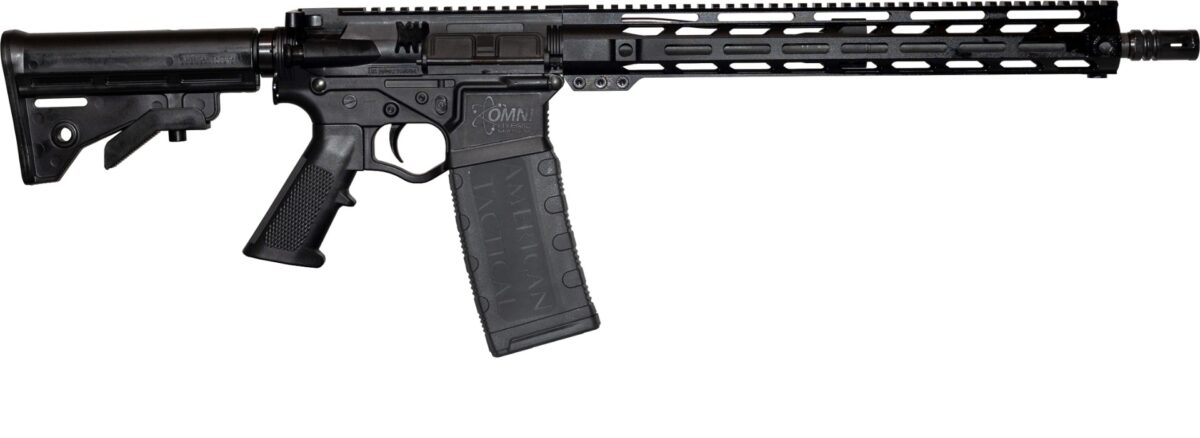 ATI OMNI HYBRID MAXX AR Rifle - Black | 300BLK | 16" Barrel | 15" M-LOK Rail 1 atigomx300qd15