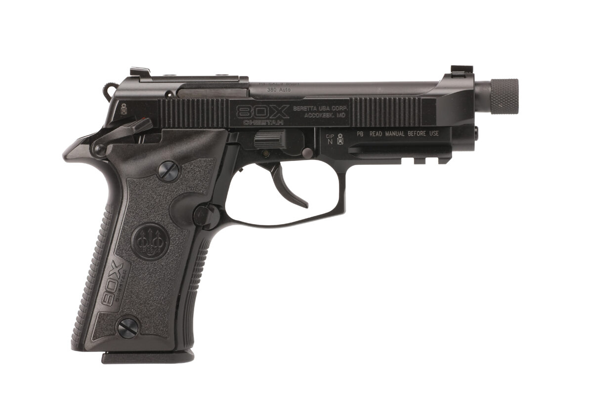 BERETTA 80X CHEETAH 380ACP BLK 10+1 TB 1 bej80xtu1099e5