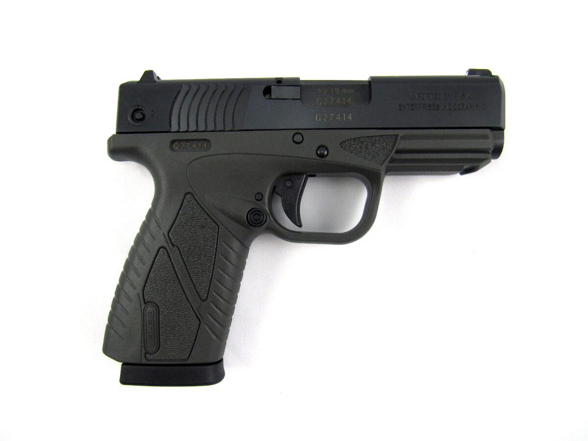 Bersa BPCC Pistol - Black / Urban Grey | 9mm | 3.3" Barrel | 8rd 1 bersa bp9cc urban grey bp9cc grey right