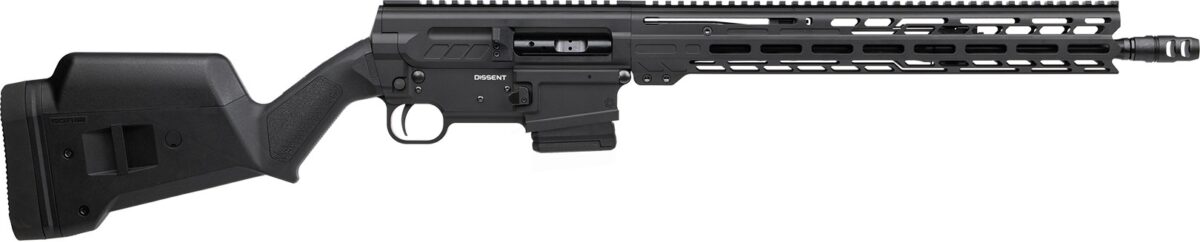 CMMG Dissent Br4 Rifle - Black | 5.56 NATO | 16.1" Barrel | 15" M-LOK Handguard 1 br4l