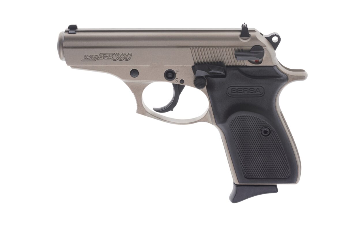 BERSA THUNDER 380 NICKEL LITE 380ACP 1 bst380nkl862dc