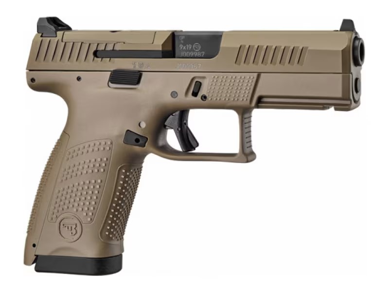 CZ-USA P-10 C 9MM FDE 15+1 4" OR 1 cz915772895