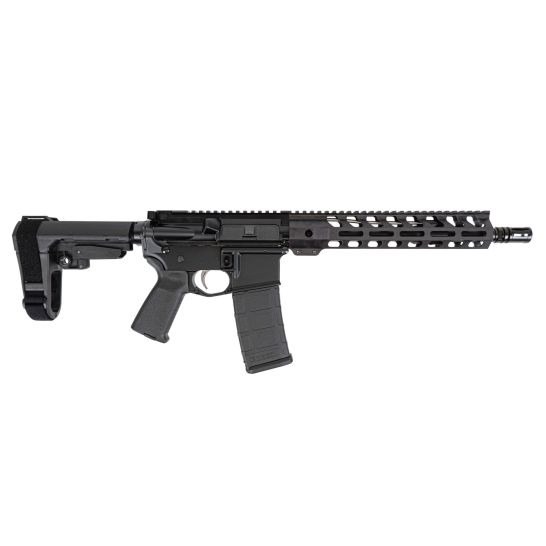 DPMS DP-15 AR Pistol - Black | 5.56NATO | 11.5" Barrel | 10.5" M-LOK Rail | SBA3 Brace 1 dp51655126040 1