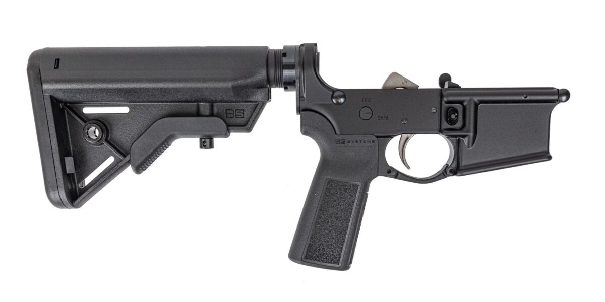 DPMS Forged Complete AR15 Lower Receiver - Black | Panther Polished Trigger | B5 Buttstock 1 dp51655129036 2