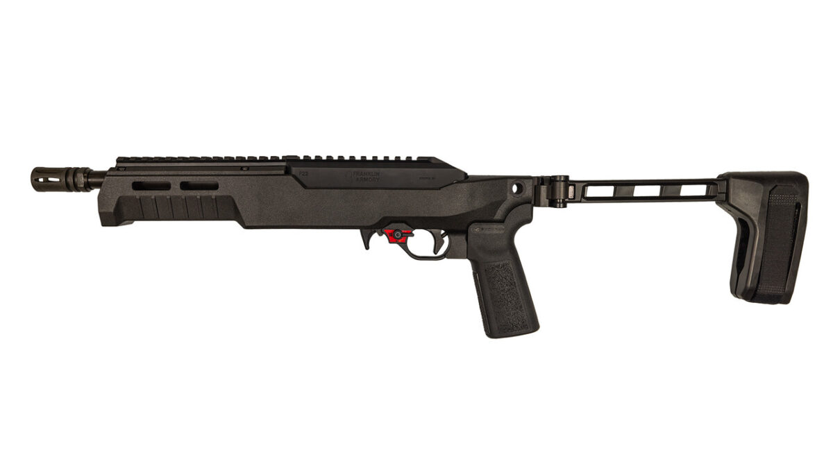 FRANKLIN ARMORY F22 BINARY 22LR 8" 10+1 TB 1 f22pistole52c