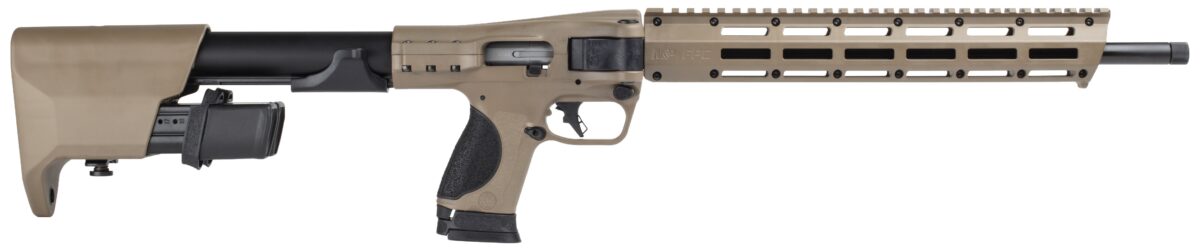 SMITH AND WESSON M&P FPC 9MM 16.25" 23+1 FDE 1 fdefpc3052
