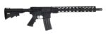 Radical Firearms Forged AR15 Rifle - Black | .300 BLK | 16" Barrel | 15" Free Float M-LOK Thin Rail | CAR-15 Style Stock 2 fr16 300hbar 15rpr car pic 1