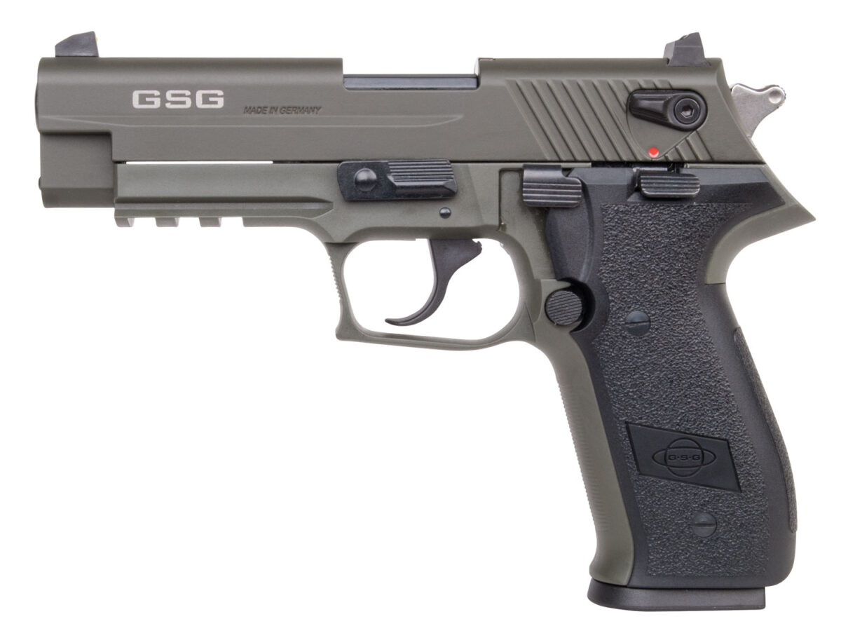 ATI GSG FIREFLY Pistol - OD Green | .22LR | 4" Barrel 1 gerg2210ffg 1