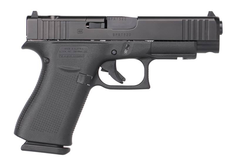 GLOCK G48 9MM BLK 4" MOS RAIL FS 1 glpa4850201rmos2e30
