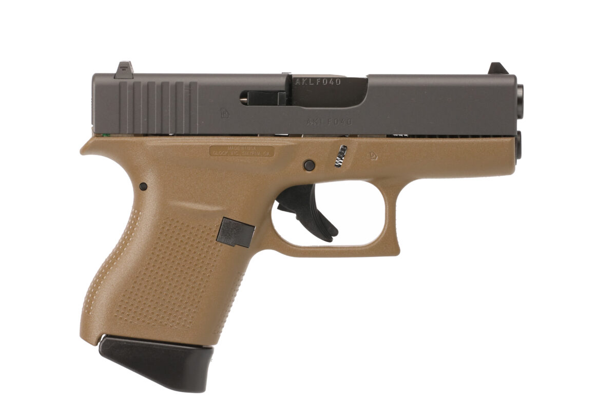 GLOCK G43 G3 FDE 9MM 6+1 3.39" FS # 1 glui4350201deright84ca