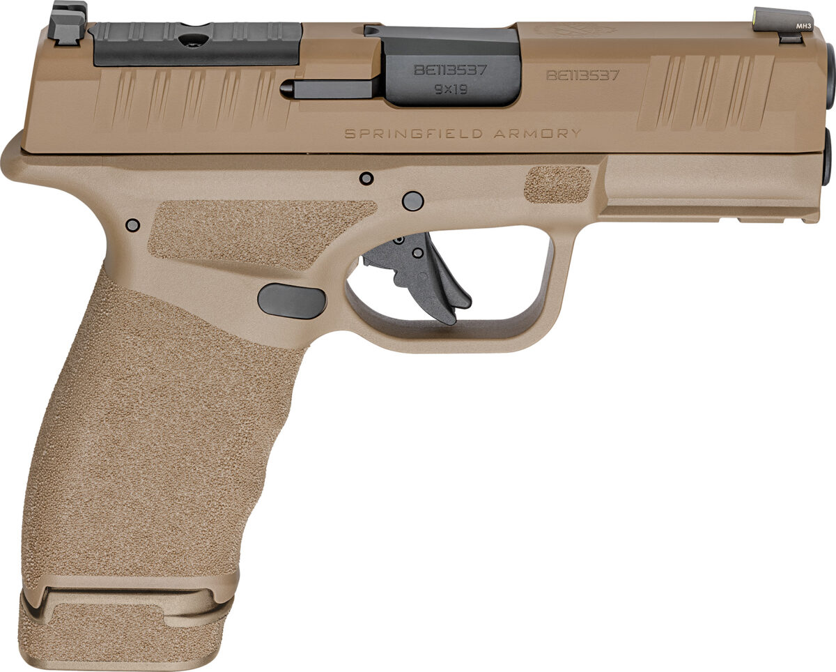 SPRINGFIELD ARMORY HELLCAT PRO OSP 9MM FDE 17+1 1 hcp9379fospr16464