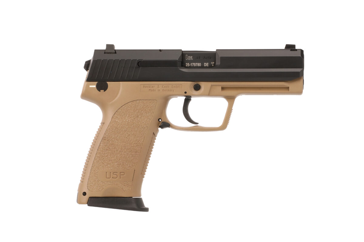 HECKLER AND KOCH (HK USA) USP45 V7 45ACP FDE 12+1 LEM FS 1 hk810009083f56