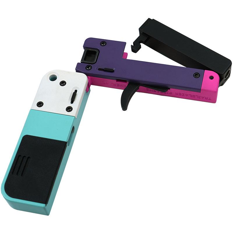 LifeCard Handgun .22 LR Single Shot 2.5" Barrel Confetti 1 https3A2F2Fmedia.chattanoogashooting.com2Fimages2Fproduct2FBLLC1CONF2Flifecard handgun 22 lr single shot 2 5in barrel confetti bllc1conf open2520chamber