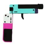 LifeCard Handgun .22 LR Single Shot 2.5" Threaded Barrel Confetti 2 https3A2F2Fmedia.chattanoogashooting.com2Fimages2Fproduct2FBLLC1TCONF2Flifecard 22lr w threaded barrel confetti 0000 right2520open