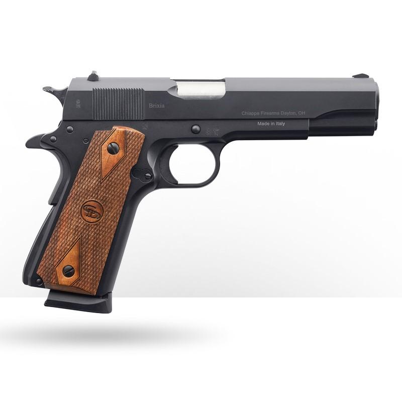 Chiappa Firearms 1911 Field Grade Handgun 9mm Luger 10/rd Magazine 5" Barrel Black with Walnut Grip 1 https3A2F2Fmedia.chattanoogashooting.com2Fimages2Fproduct2FCH4401692FCH440169 1