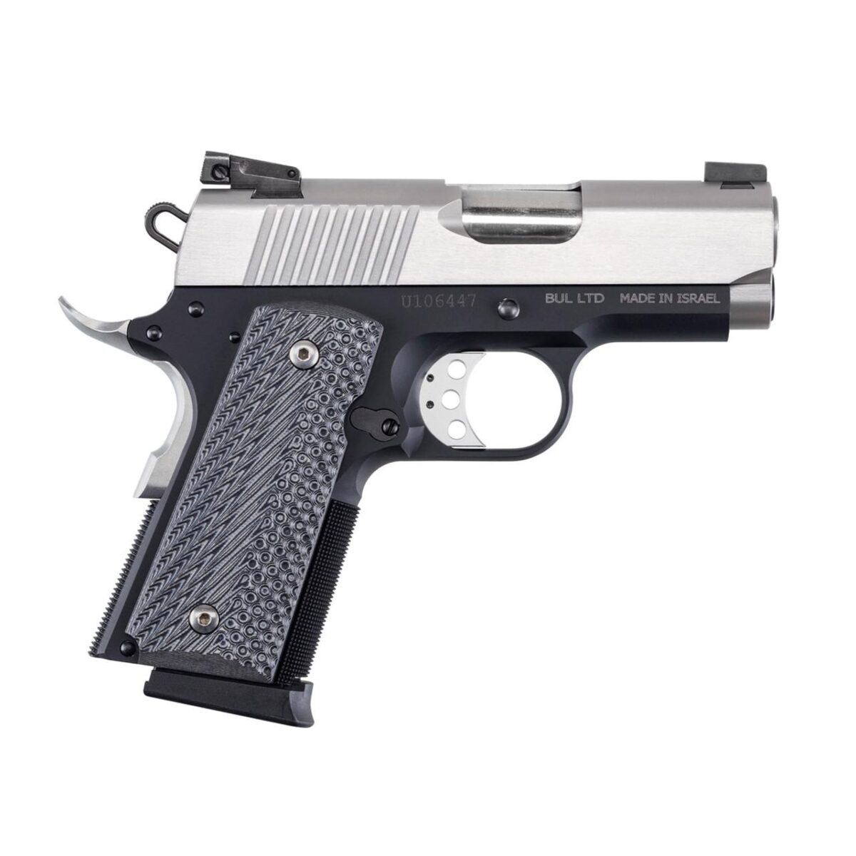 Magnum Research Desert Eagle 1911 U Handgun .45 Auto 6rd Magazines(2) 3" Bull Barrel 2 Tone Aluminum Frame w/Black Finish 1 https3A2F2Fmedia.chattanoogashooting.com2Fimages2Fproduct2FDXDE1911UTT2FDXDE1911UTT2