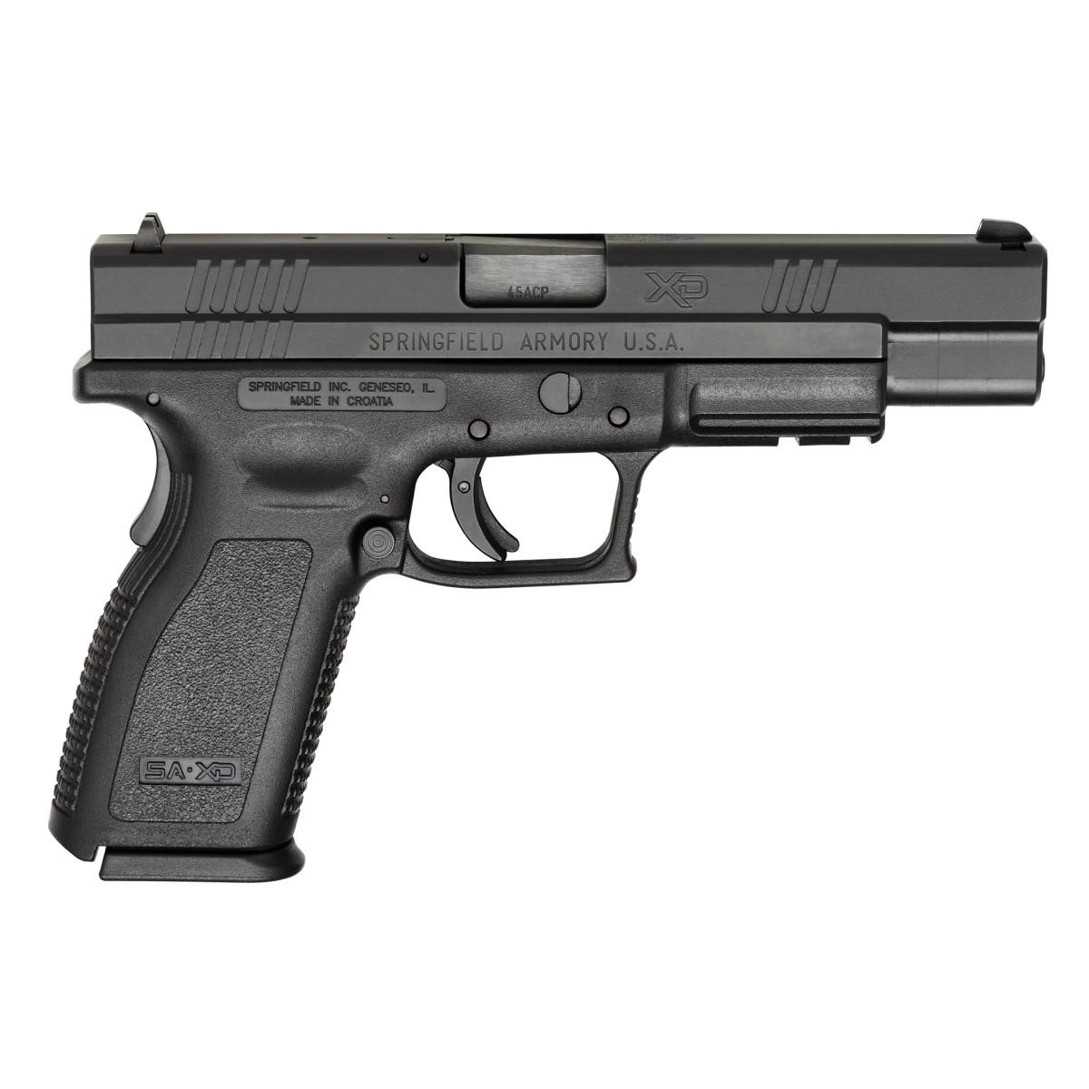 Springfield Armory XD 5" Tactical Model Handgun 45 ACP 10rd Magazine 5" Barrel Black Low Capacity 1 https3A2F2Fmedia.chattanoogashooting.com2Fimages2Fproduct2FFKXD96212FFKXD9621