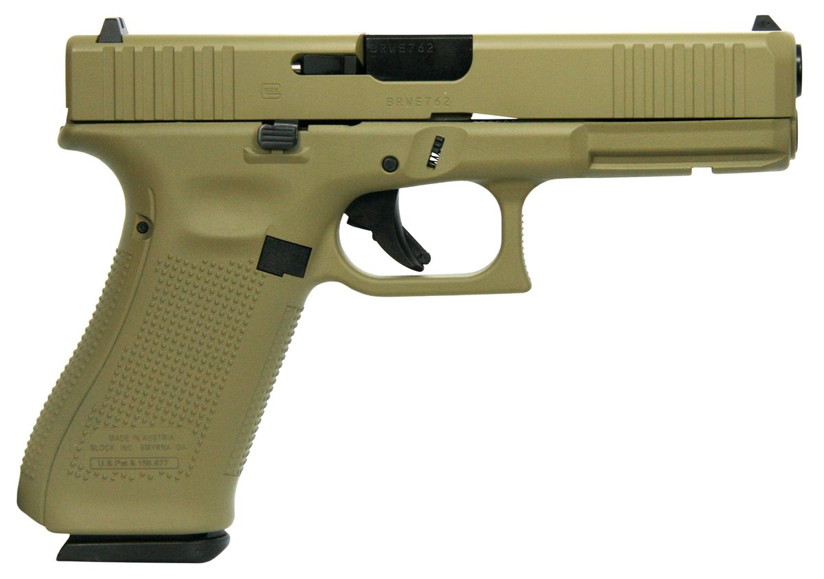 Glock 17 Gen 5 Custom "FDE" Handgun 9mm Luger 17/rd Magazines (3) 4.49" Barrel 1 https3A2F2Fmedia.chattanoogashooting.com2Fimages2Fproduct2FGLPA175S203FDE2FGLPA175S203FDE