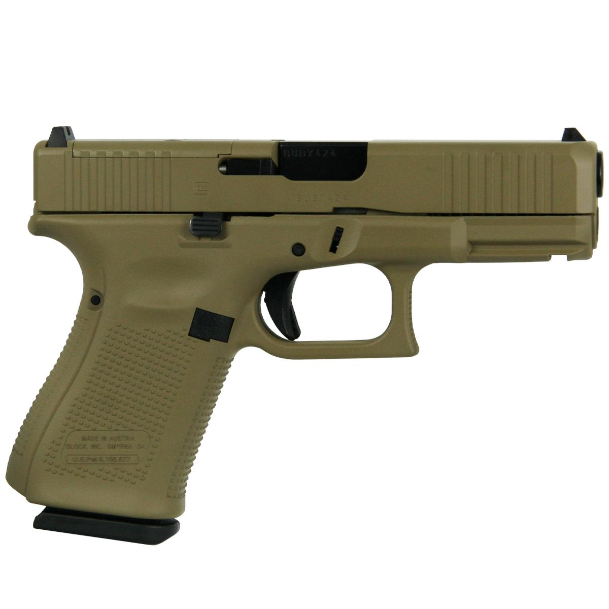 Glock 19 Gen 5 MOS Custom "FDE" Handgun 9mm Luger 15rd Magazines (3) 4.02" Barrel Austria 1 https3A2F2Fmedia.chattanoogashooting.com2Fimages2Fproduct2FGLPA195S203MOSFDE2FGLPA195S203MOSFDE 2