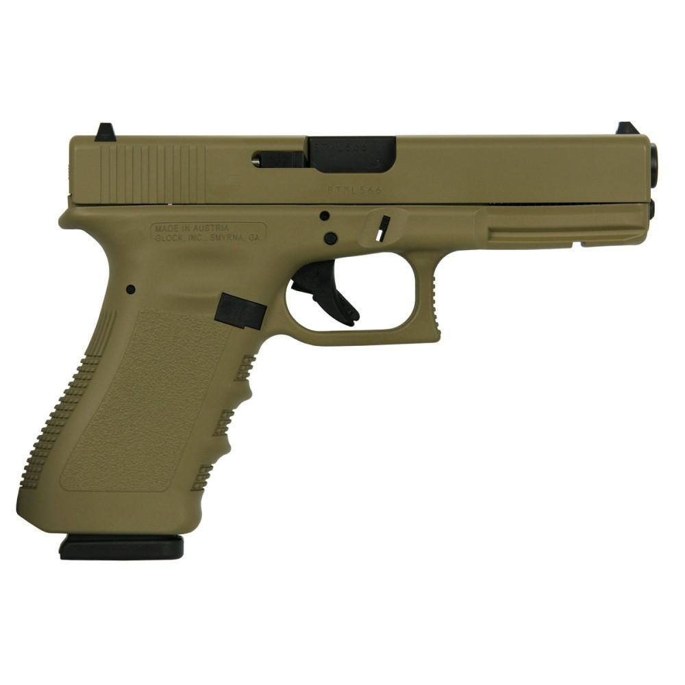 Glock 17 Gen 3 Custom "FDE" Handgun 9mm Luger 17/rd Magazines (2) 4.49" Barrel FDE Austria 1 https3A2F2Fmedia.chattanoogashooting.com2Fimages2Fproduct2FGLPI17502FDE2FGLPI17502FDE 2 3