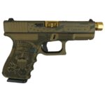 Glock 19 Gen 3 Custom "Trump Edition" Compact Handgun 9mm Luger 15rd Magazines (2) 4.6" Threaded Barrel USA 2 https3A2F2Fmedia.chattanoogashooting.com2Fimages2Fproduct2FGLUI19502T2Fg19 gen3 compact 9mm 4 2 15rd usa trump glui19502t 0000 Right
