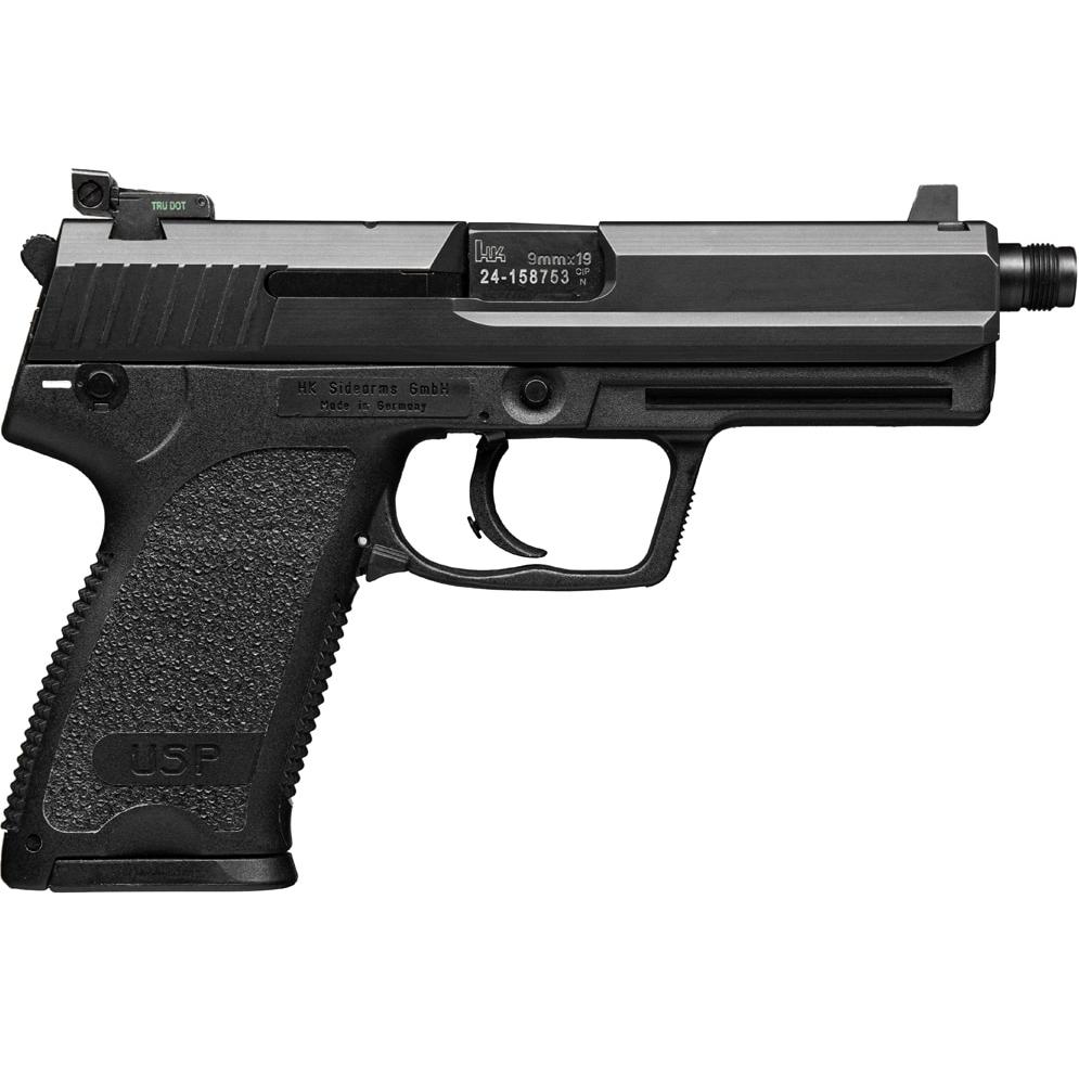 H&K USP9 Tactical Handgun 9mm Luger 10rd Magazines(2) 4.86" Threaded Barrel V1 DA/SA Decocking Lever 1 https3A2F2Fmedia.chattanoogashooting.com2Fimages2Fproduct2FHZ810003492FHZ810003472