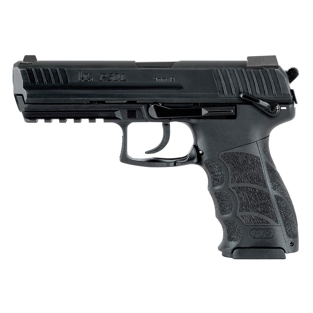H&K P30L Long Slide Handgun 9mm Luger 17(1)&20(1)rd Magazines 4.45" Barrel DA/SA V3 Decocking Button 1 https3A2F2Fmedia.chattanoogashooting.com2Fimages2Fproduct2FHZ810010922FHZ81000119