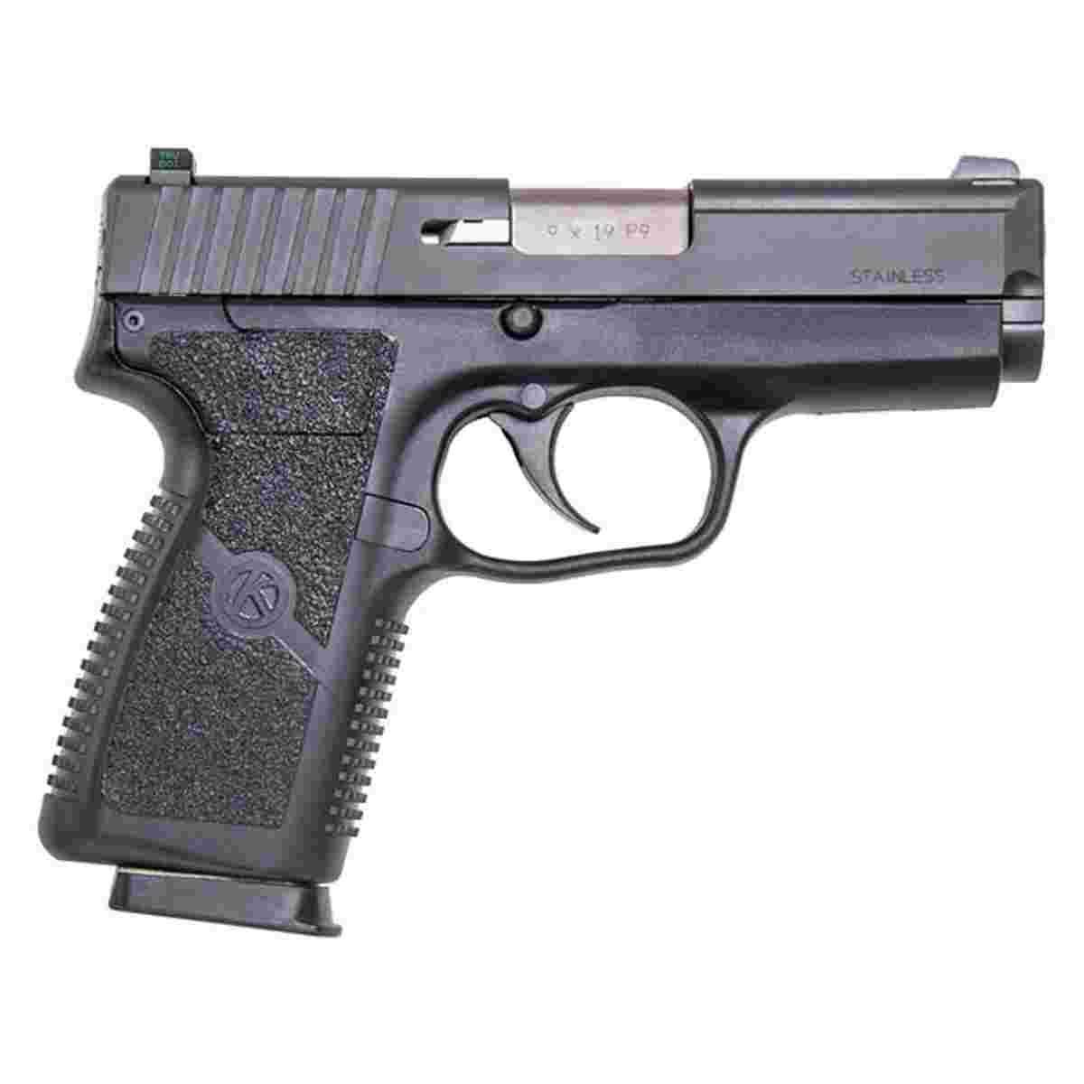 Kahr P9 Handgun 9mm Luger 7rd(2)&8rd(1) Magazines 3.6" Barrel Black Slide/Black Grip Night Sights CA Compliant 1 https3A2F2Fmedia.chattanoogashooting.com2Fimages2Fproduct2FKZKP9094NA2FKZKP9094NA 1