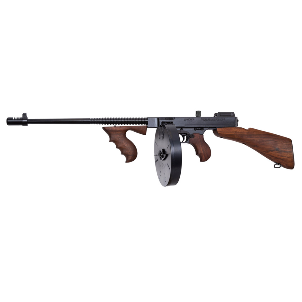THOMPSON 1927A1 DELUXE CARBINE 45 CAL W.DBS AND VFG W/100RD DRUM & 20RD MAG 1 https3A2F2Fmedia.chattanoogashooting.com2Fimages2Fproduct2FKZT1B100D2FKZT1B100D