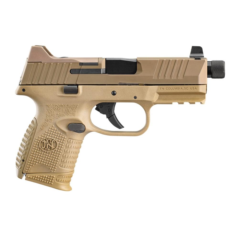 FN 509 Compact Tactical Handgun 9mm Luger 12rd & 24rd Magazines (2) 4.32" Barrel FDE 1 https3A2F2Fmedia.chattanoogashooting.com2Fimages2Fproduct2FRJ661007802FRJ66100780 1