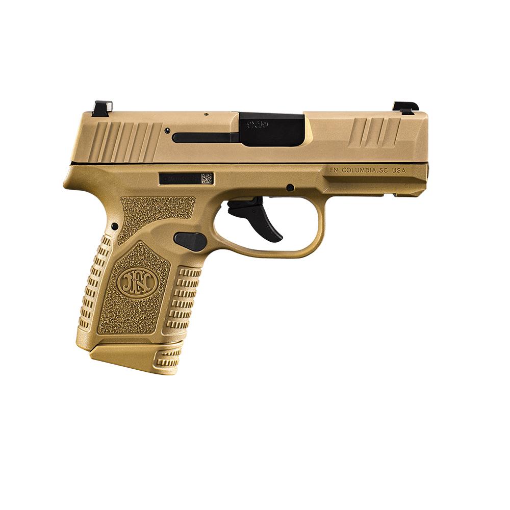 FN Reflex MS Handgun 9mm Luger 11rd (1) & 15rd (1) Magazines 3.3" Barrel FDE 1 https3A2F2Fmedia.chattanoogashooting.com2Fimages2Fproduct2FRJ661014172FRJ66101417 1