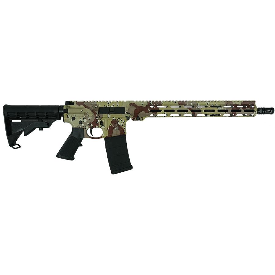 S&W M&P15 "Chocolate Chip Camo" Sport III Rifle 5.56mm 30rd Magazine(1) 16" Barrel MLOK Handguard 1 https3A2F2Fmedia.chattanoogashooting.com2Fimages2Fproduct2FSW13807CC2Fsw mp15 chocolate chip camo sport iii rifle 556mm 30rd mag 16in bl mlok handguard DSC07136 right2520w2520mag