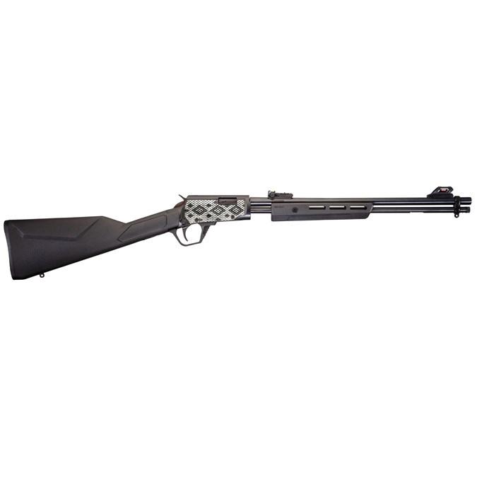 Rossi Gallery Pump Rifle .22 LR 15rd Capacity 18" Barrel Black Synthetic Stock Snakeskin Engraving 1 https3A2F2Fmedia.chattanoogashooting.com2Fimages2Fproduct2FTERP22181SYEN172FRP22181SY EN17