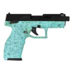 Taurus TX22 Gen 2 Handgun .22 LR 16&22rd Magazines (2) 4.6" Barrel Cyan Splatter Grip/Black Slide 2 https3A2F2Fmedia.chattanoogashooting.com2Fimages2Fproduct2FTX12TX22141SP42Ftaurus 2tx 22 22lr 4 cyn splat bk bk 1x16 1x22 0002 right