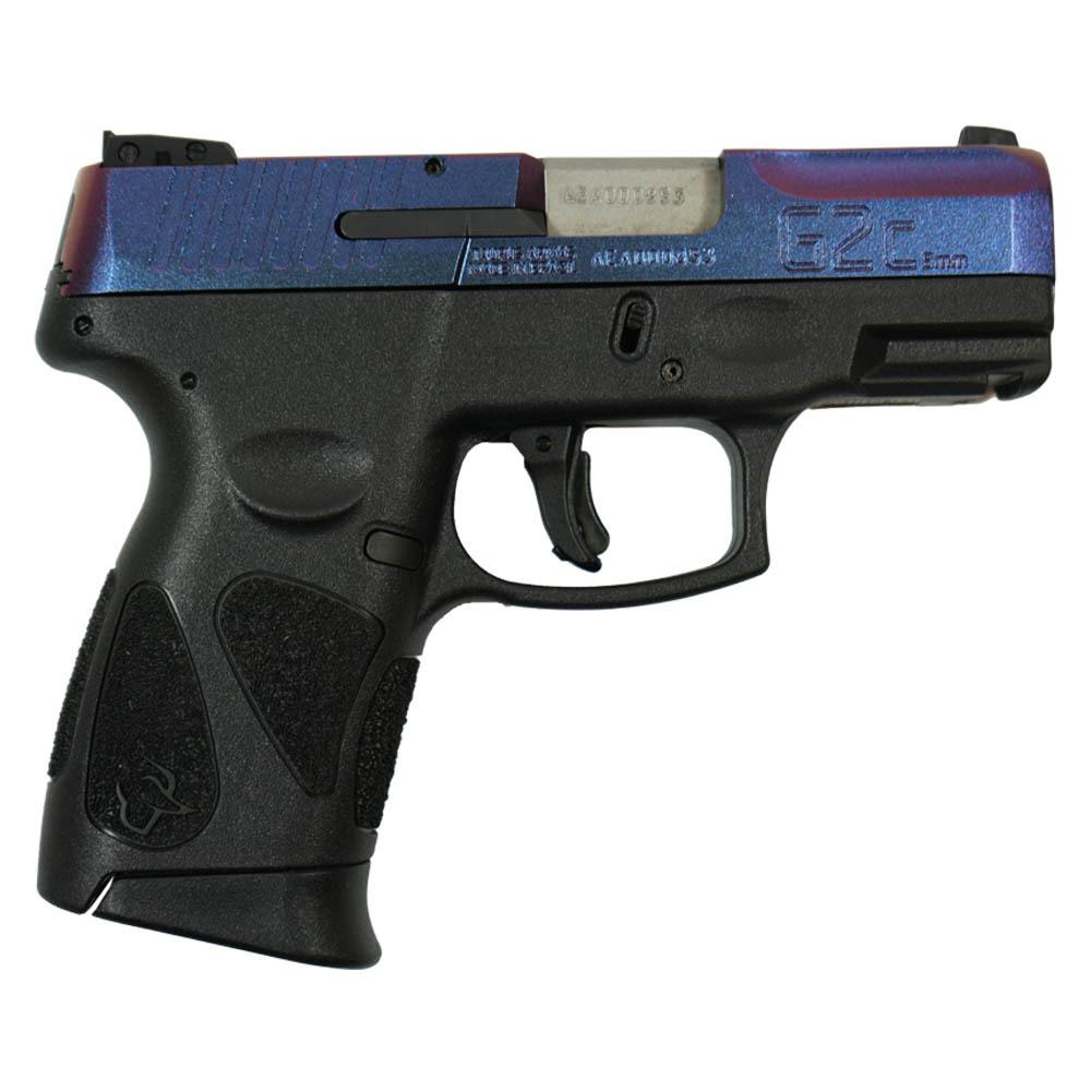 Taurus G2C "Mongoose Purple" Handgun 9mm Luger 12rd Magazines(2) 3.2" Barrel 1 https3A2F2Fmedia.chattanoogashooting.com2Fimages2Fproduct2FTX1G2C93112MG2FTX1G2C93112MG right